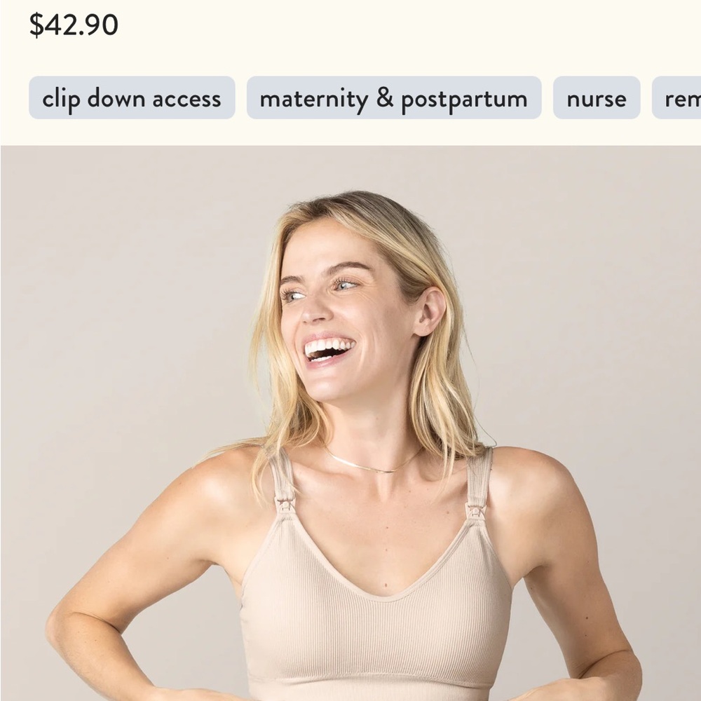 Kindred Bravely Mia Maternity and Nursing Lounge Bra
